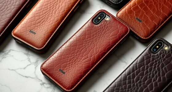 luxury leather phone cases