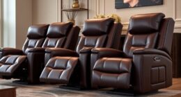 luxury leather recliner selection