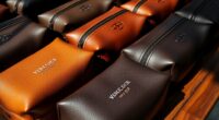 luxury leather travel organizers