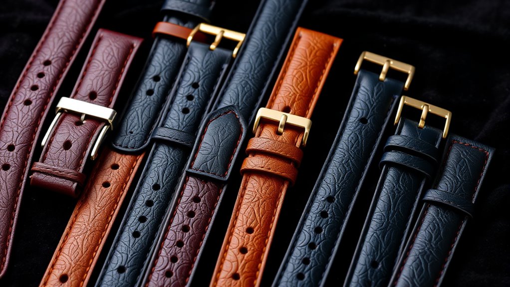 luxury leather watch straps