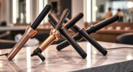 luxury long hair curling irons