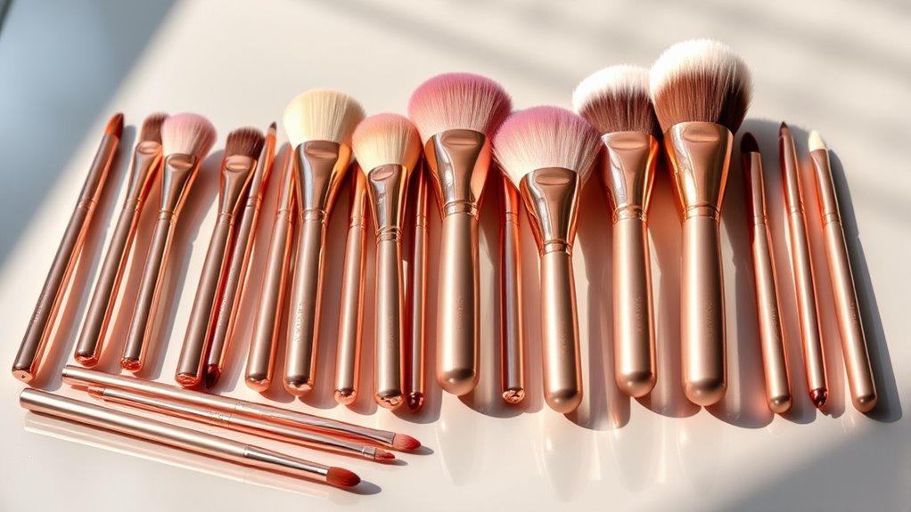 luxury makeup brush collections