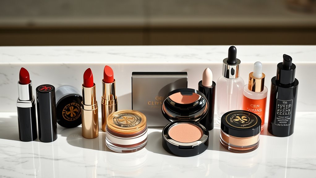 luxury makeup products list