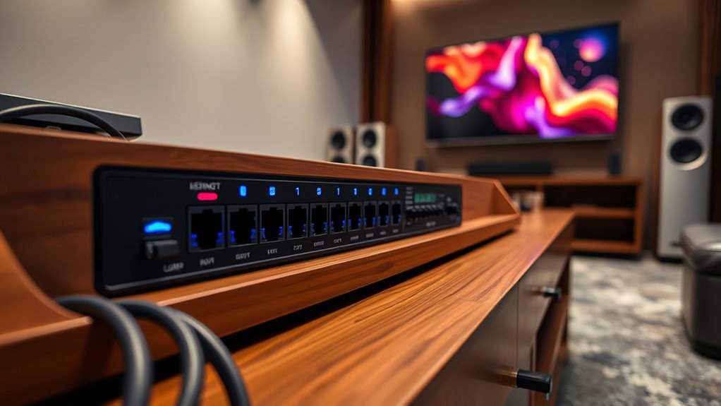 luxury media room switches