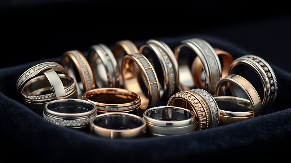luxury men s wedding rings