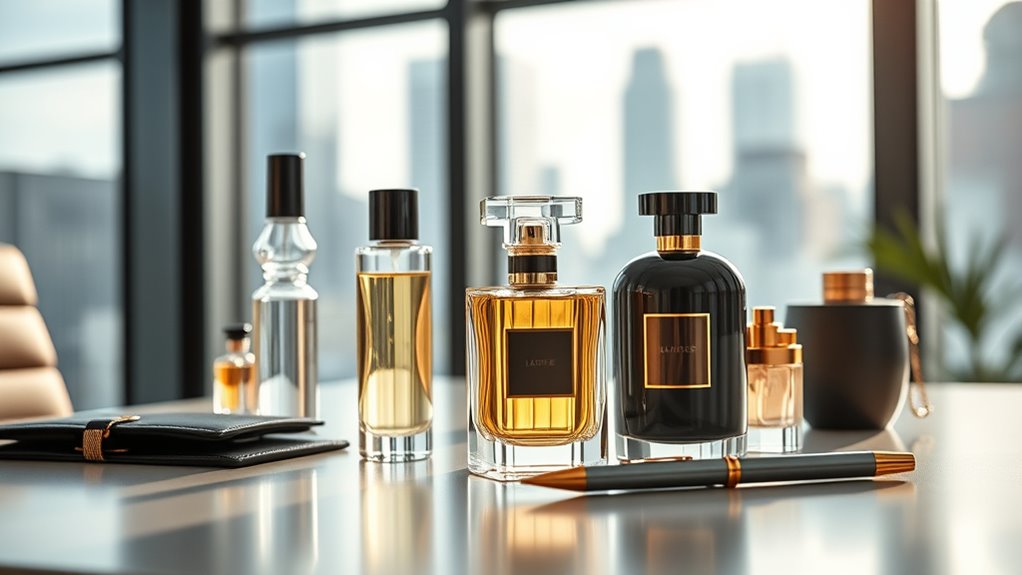 luxury office fragrance selection