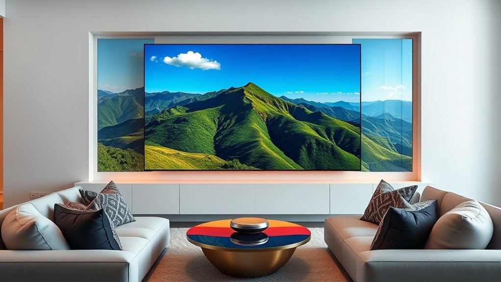 luxury oled tv listings