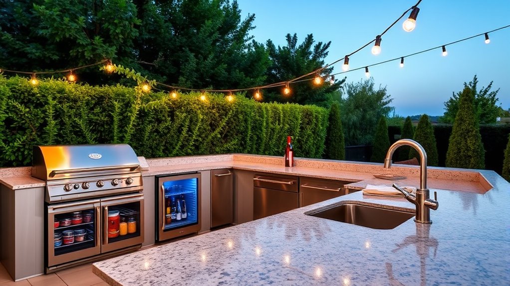 luxury outdoor cooking appliances