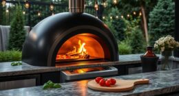 luxury outdoor pizza ovens