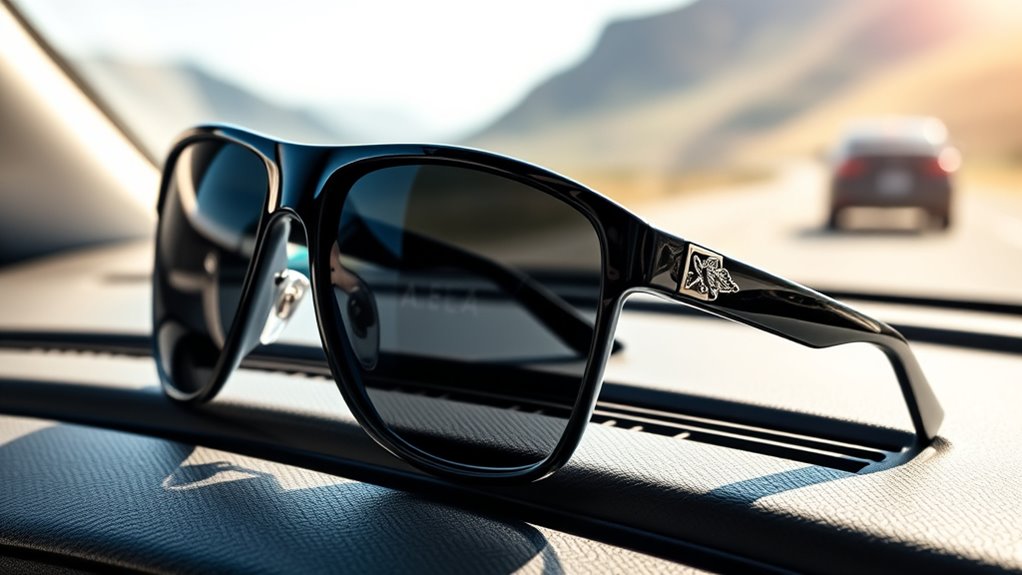 luxury polarized driving sunglasses