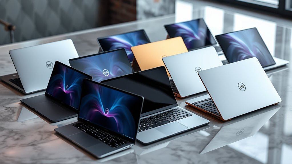 luxury powerhouse laptop selection