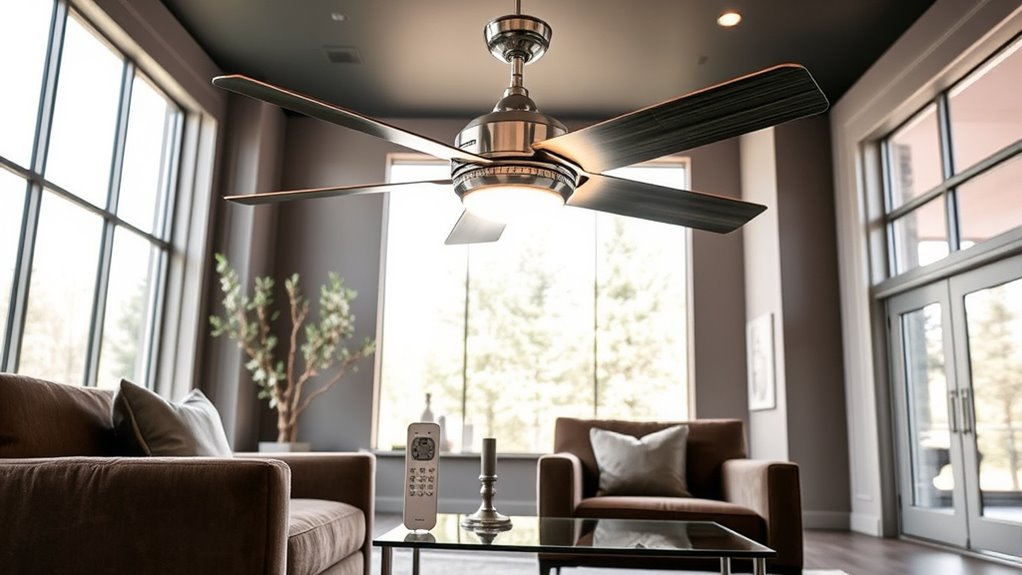 luxury remote controlled ceiling fans