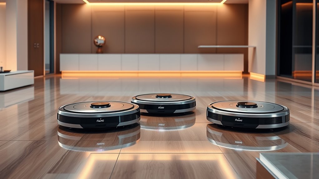 luxury robot mop sets