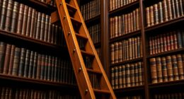 luxury rolling library ladders