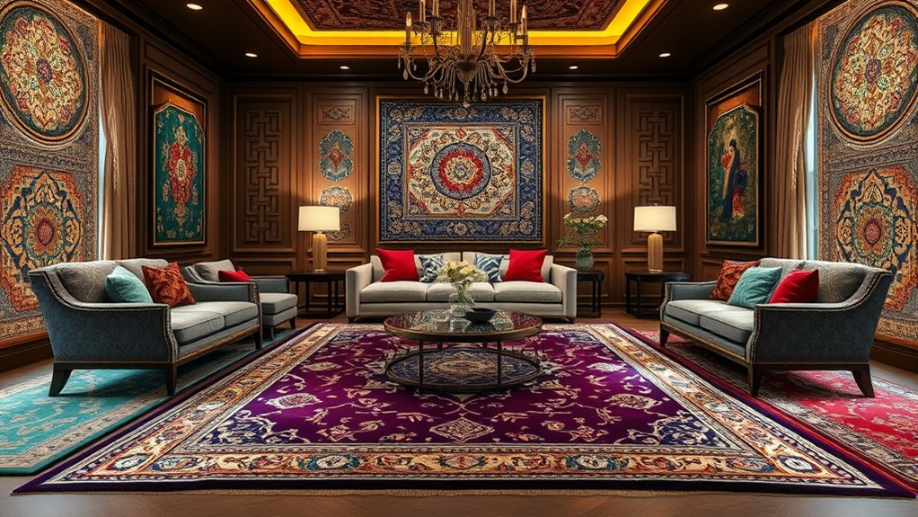 luxury rugs for elegant homes