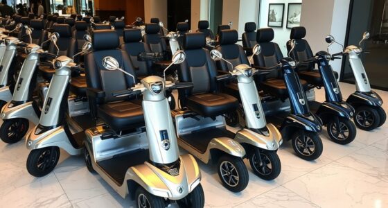 luxury scooter captain seats