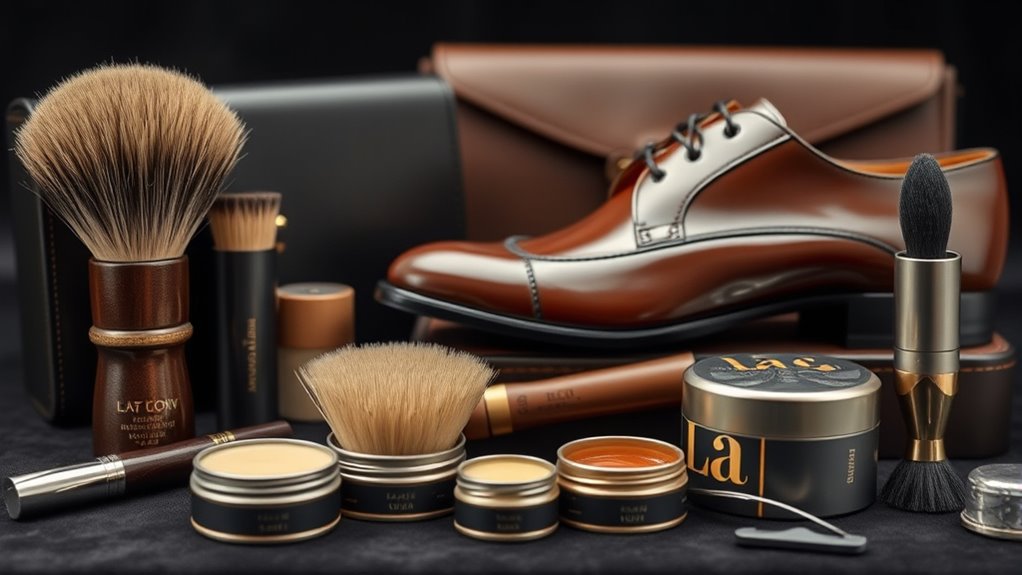 luxury shoe care kits