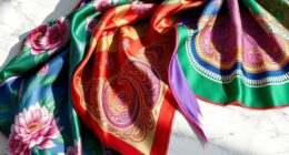 luxury silk scarf collection