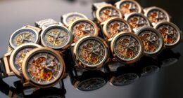 luxury skeleton watch collection