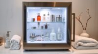luxury skincare fridge collection