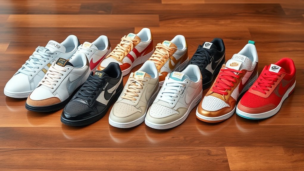 luxury sneakers blending style