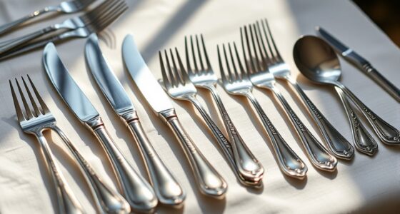 luxury stainless steel flatware