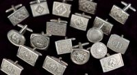 luxury sterling silver cufflinks