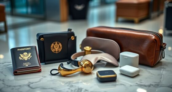 luxury travel accessory essentials
