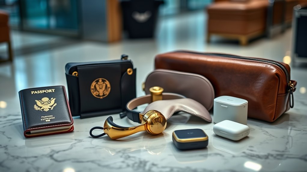 luxury travel accessory essentials