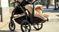 luxury travel stroller sets
