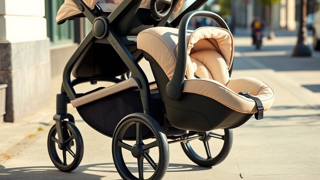 luxury travel stroller sets
