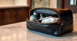 luxury travel toiletry bags