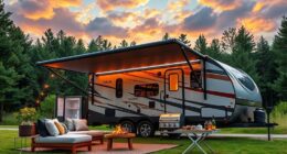 luxury travel trailer gear
