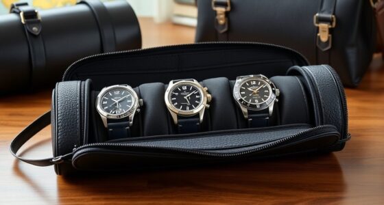 luxury travel watch cases
