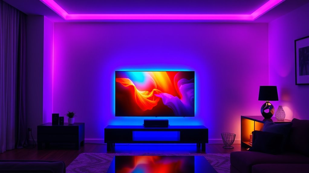 luxury tv backlight kits