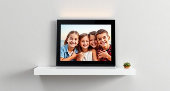 luxury wi fi digital frames