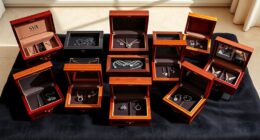 luxury wooden jewelry storage
