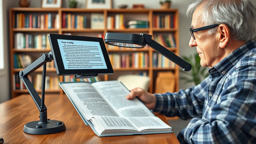 magnification usability display portability