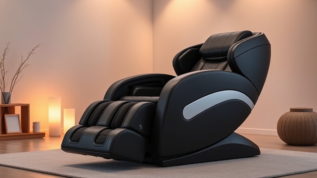 massage features and comfort