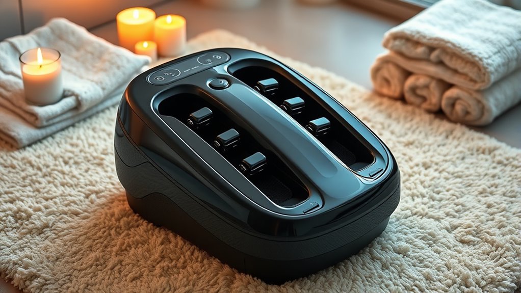 massage features and convenience