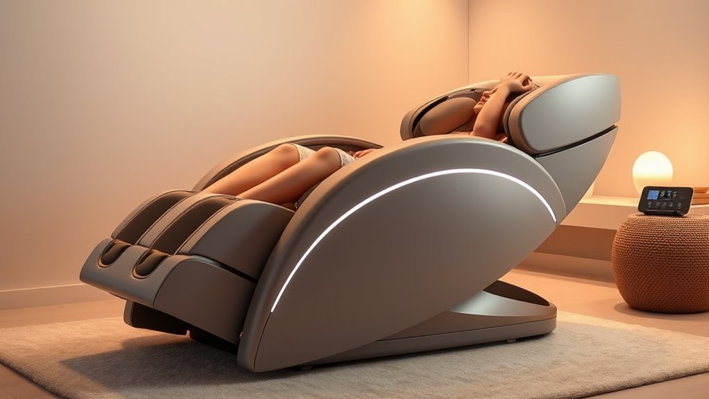 massage tech and comfort