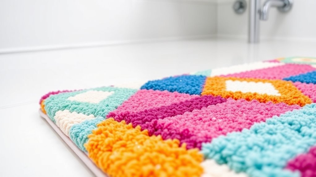 material backing size texture