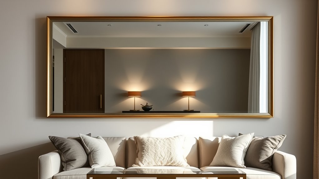 mirror size and style