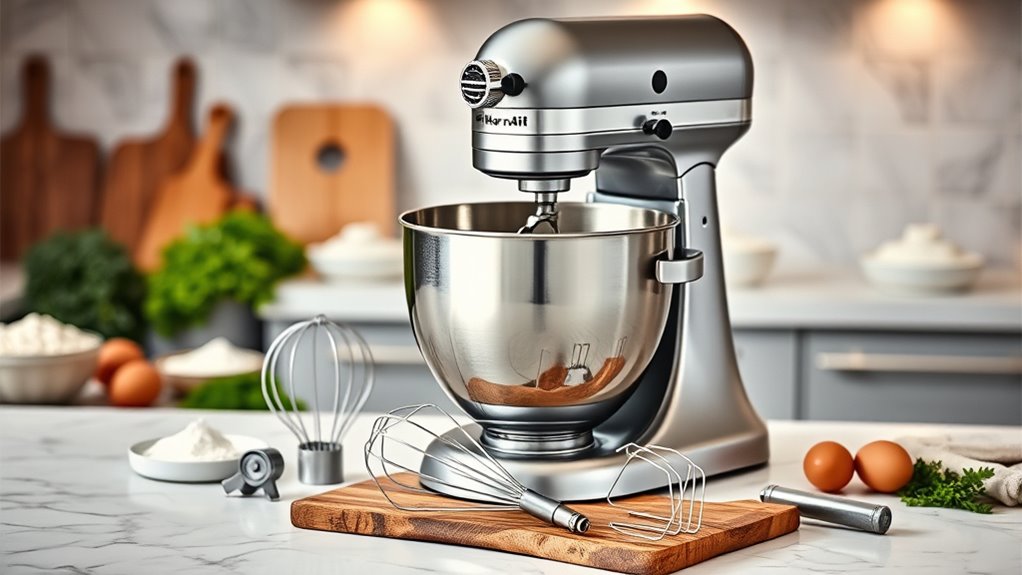 mixer capacity power features