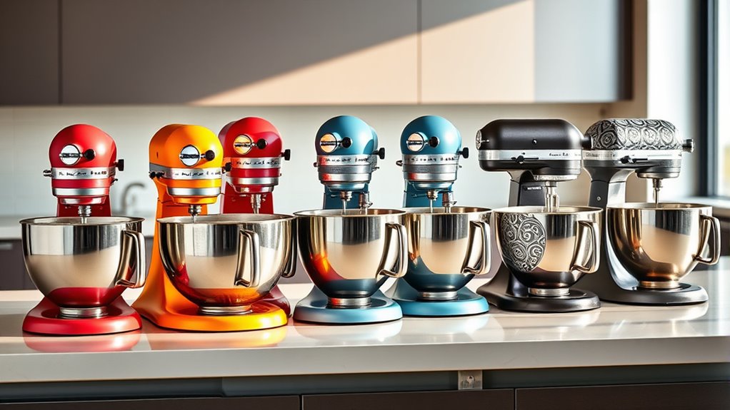 mixer features and specifications