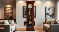 modern stylish grandfather clocks