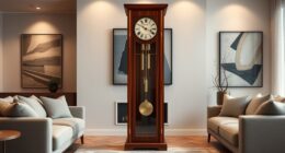modern stylish grandfather clocks