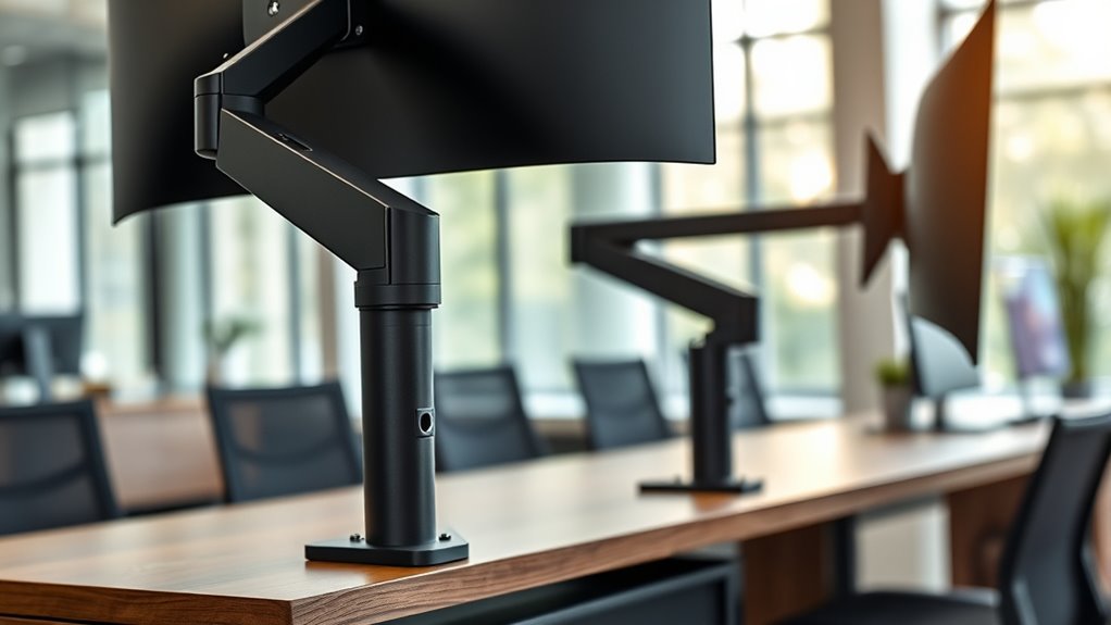 monitor arm weight and compatibility