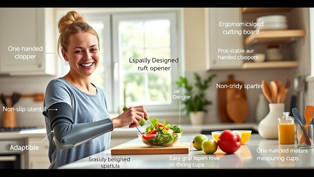 one handed kitchen aids