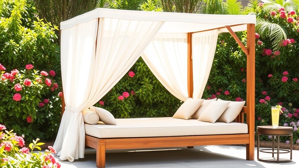 outdoor daybed selection factors